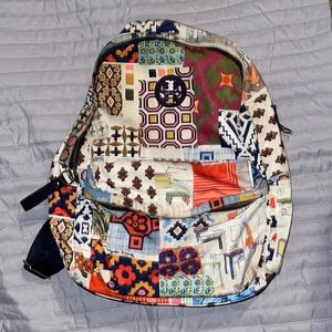 Tory Burch Scrapbook Patchwork Backpack- Authentic